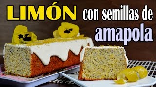 Tarta de limón con semillas de amapola [upl. by Adnarahs]