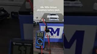 48v 100a lithium phosphate battery pack e rikshaw battery technical power [upl. by Illene]