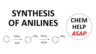 synthesis of anilines [upl. by Cerys493]