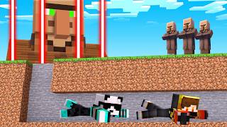 VILLAGERS ARRESTED me in minecraft [upl. by Erdreid]