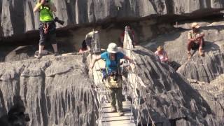 The Tsingy de Bemaraha National Park Madagascar [upl. by Neil]