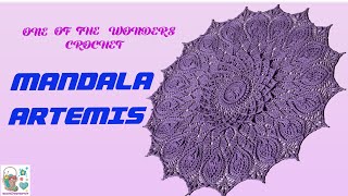 quotCrochet Mandalas Made Simple Learn the Art with This StepbyStep Guide MANDALA ARTEMIS [upl. by Beaufert]