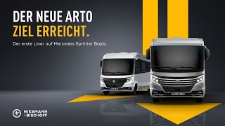 NIESMANNBISCHOFF  Der neue Arto  Der erste Liner auf Mercedes Sprinter Basis Ziel erreicht [upl. by Nolyaw]