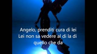 Francesco Renga  Angelo with lyrics [upl. by Lisabet]