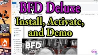 BFD Deluxe Expansion Pack  Install Authorize and Demo [upl. by Yneffit]