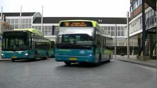 Bussen op station Haarlem  06042012 [upl. by Eiralam]