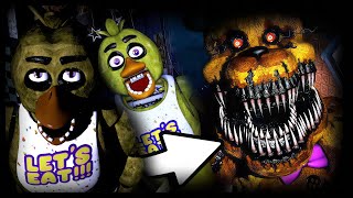 FNAF 1 Turned into FNAF 4  New Nights at Freddys [upl. by Elsilrac]