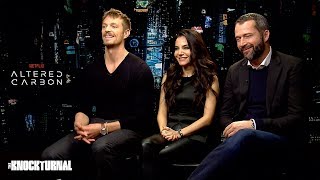 Joel Kinnaman amp Cast Talk Altered Carbon [upl. by Lewis480]