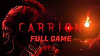 CARRION  Full Game Walkthrough All Achievements 2024 [upl. by Oregolac828]