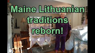 Lithuanian traditions in Maine USA are reborn [upl. by Donelle156]