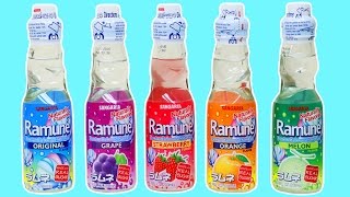 Sangaria Ramune Japanese Carbonated Soft Drink Taste Test [upl. by Notlok704]