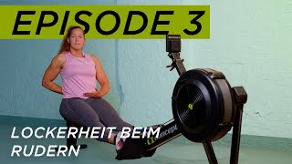 Concept2  Training auf dem RowErg  Verkrampfte Haltung vermeiden [upl. by Aenaj710]