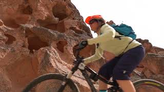 Red Rock Canyon  Bishop California Biking  Gravel Grinding In The High Desert [upl. by Nnaeerb]