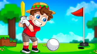 ¡Minecraft PERO Jugamos GOLF 😲🪩⛳ SILVIOGAMER MINECRAFT PERO [upl. by Earal875]