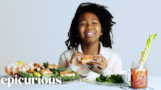 Kids Try 100 Years of Breakfast Foods [upl. by Creath607]