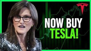 Cathie Wood Just DROPPED a MASSIVE BOMBSHELL on TESLA [upl. by Lisabeth]