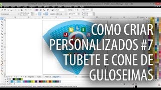 Como criar personalizados 7  Tubete e cone de guloseimas [upl. by Anoit]