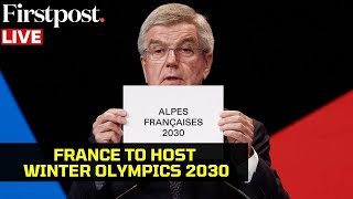 Winter Olympics LIVE France to host Winter Olympics  French Alps 2030 [upl. by Arihas219]