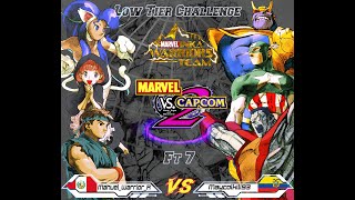 Mvc2 MAHVELWARRIORR vs Maycolkill93 Ft 7 CASUAL 160323 FREEMVC2 PSN  PS3 COOL [upl. by Xymenes]