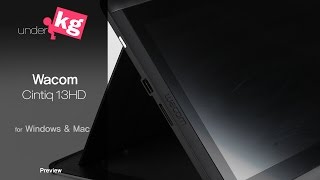 Wacom Cintiq 13HD Preview 4K [upl. by Leighton]