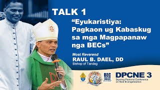 Talk of Bishop Raul at the Diocese of Dipolog on 3rd DPCNE [upl. by Nelehyram]