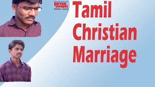 Tamil Christian Marriage Short Film  Peter Gospel [upl. by Haiacim]