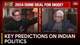 Indian Politics To Revolve around BJP For Next 2030 Years Predicts Prashant Kishor  Rajdeep [upl. by Norbert]