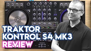 Traktor Kontrol S4 Mk3 Review amp Demo  Native Instruments Traktor Pro 3 New Features [upl. by Ytsud827]