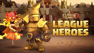 Best League Hero Skin Clash of Clans Official [upl. by Cavanagh94]