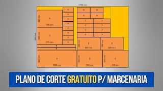 Plano de Corte Gratuito p Marcenaria  Software Maxcut  Instalação e Configuração [upl. by Sumerlin]