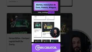 Como baixar personalização para LIVE com Overlays Transições Alertas comofazerlive overlays [upl. by Ahseinaj]