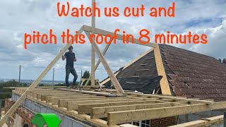 Cut and pitch your own loft conversion or extension roof it’s really not that hard [upl. by Ffoeg]