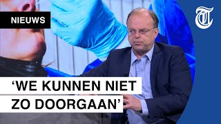 ‘Maatschappij niet elke keer totaal ontwrichten bij coronapiek’ [upl. by Bierman500]