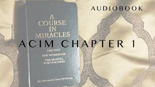 A Course in Miracles Chapter 1 THE MEANING OF MIRACLES Audiobook [upl. by Corly]