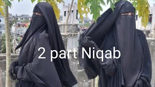 2 Part Niqab Tutorial  Niqab From Monri  Ra BeYa [upl. by Nojed]