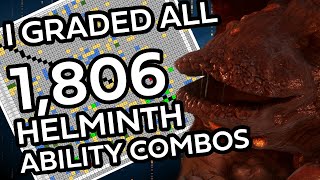 I Graded All 1806 Confirmed Helminth Ability Combos [upl. by Farrica]