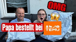 Papa hat bei Temu bestellt 😱😱 [upl. by Trebreh]