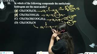 In which of the following compounds the methylenic hydrogens are the most acidic [upl. by Erusaert]