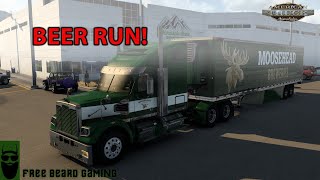 ATS Expansion Beer Run With Ruda’s Coronado amp Reefer  American Truck Simulator [upl. by Norby]