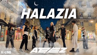 KPOP IN PUBLIC  ONE TAKE ATEEZ 에이티즈  HALAZIA Dance cover by KLINE from France [upl. by Roumell]