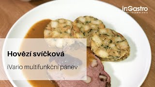 RATIONAL Multifunkční pánev iVario XS  Hovězí svíčková [upl. by Anemij]