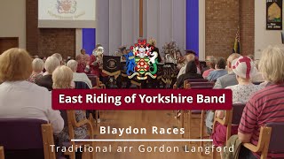 Blaydon Races  Traditional  East Riding of Yorkshire Band [upl. by Ayekat394]