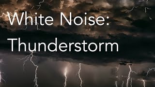 Thunderstorm Sounds for Relaxing Focus or Deep Sleep  Nature White Noise  8 Hour Video [upl. by Mel213]