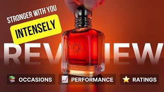 Emporio Armani Stronger With You Intensely Fragrance Review [upl. by Mcgean]