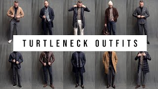 12 Ways To Wear A Turtleneck  How To Style A Turtleneck [upl. by Airdnaxila]