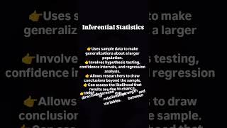 Descriptive statistics vs inferential statistics methods of enquiry in psychology class11psychology [upl. by Domella]