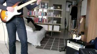 Fender stratocaster 40th with Lindy Fralin vintage hot pickups amp Bugera V22 part 1AVI [upl. by Saval]