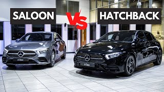 Mercedes AClass Hatchback vs AClass Saloon  Indepth Comparison [upl. by Kurtz]