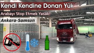 Kendi Kendine Donan Yük  Arabayı Stop Etmek Yasak  SAMSUN  ANKARA [upl. by Barnabas]