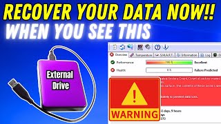 Recover Your Data Now Before Its Late  Check The Health Of Your Hard Drive  SSD Health amp Life Span [upl. by Almita903]